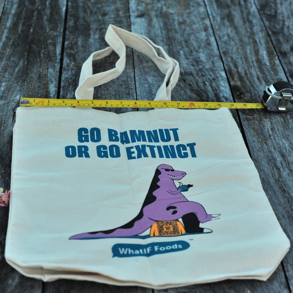1-3 Fun Animals Print Tote Bag Canvas Shopping Bag Carry On Bag Collapsable
